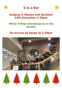 5inabar Christmas Poster