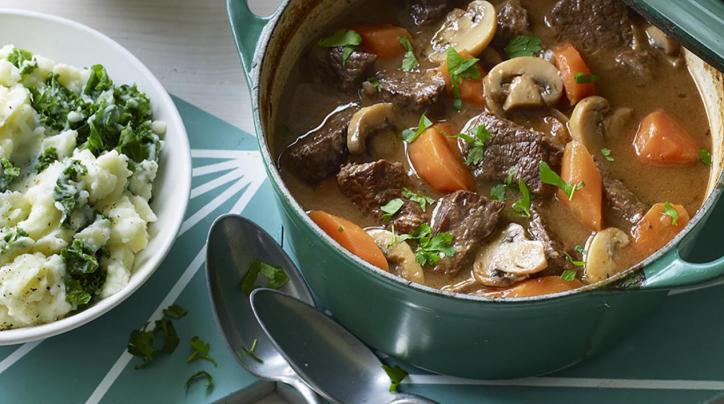 rich beef and mushroom