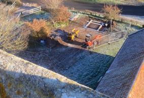Toilet Project from top of tower