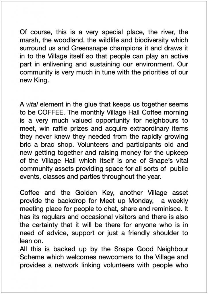 230507 PaulRs Coronation Address at Snape Ch p2of3