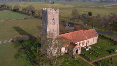 Snape Church aerial vimeo.com6758755791m01 Sfk under threat