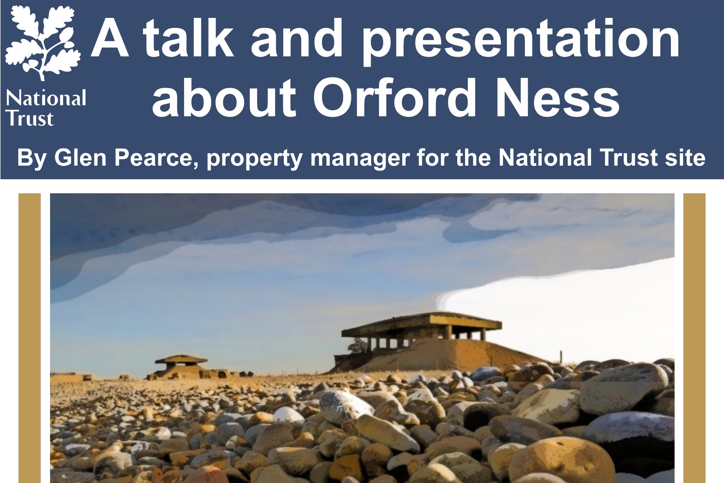 16th Nov: FoSC talk by NT Orford Ness
