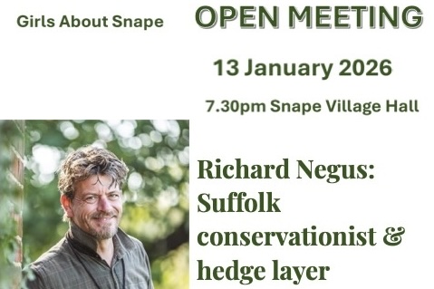 Tue 13th Jan: GAS: Richard Negus talk