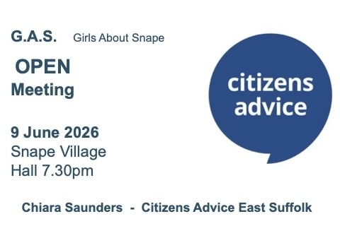 Tue 9th June, GAS: Citizens Advice