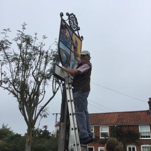 village sign