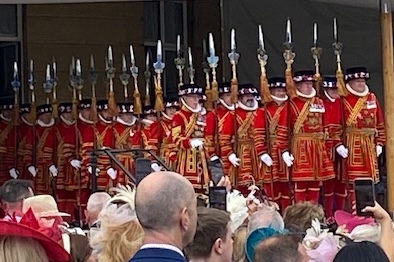 Mel & Steven's day with the Royals