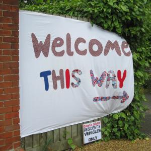 "Welcome this way" 5792©SLS