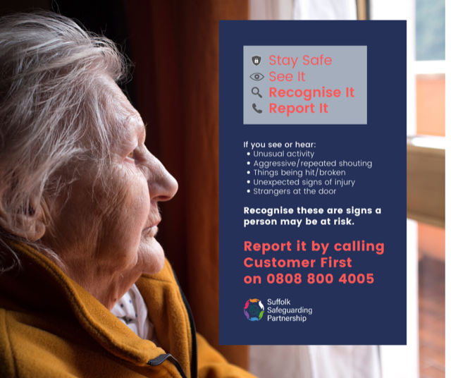 Recognise signs a person may be at risk