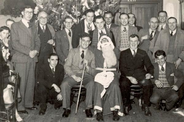 Football Club party in VH in the 50s 3x2
