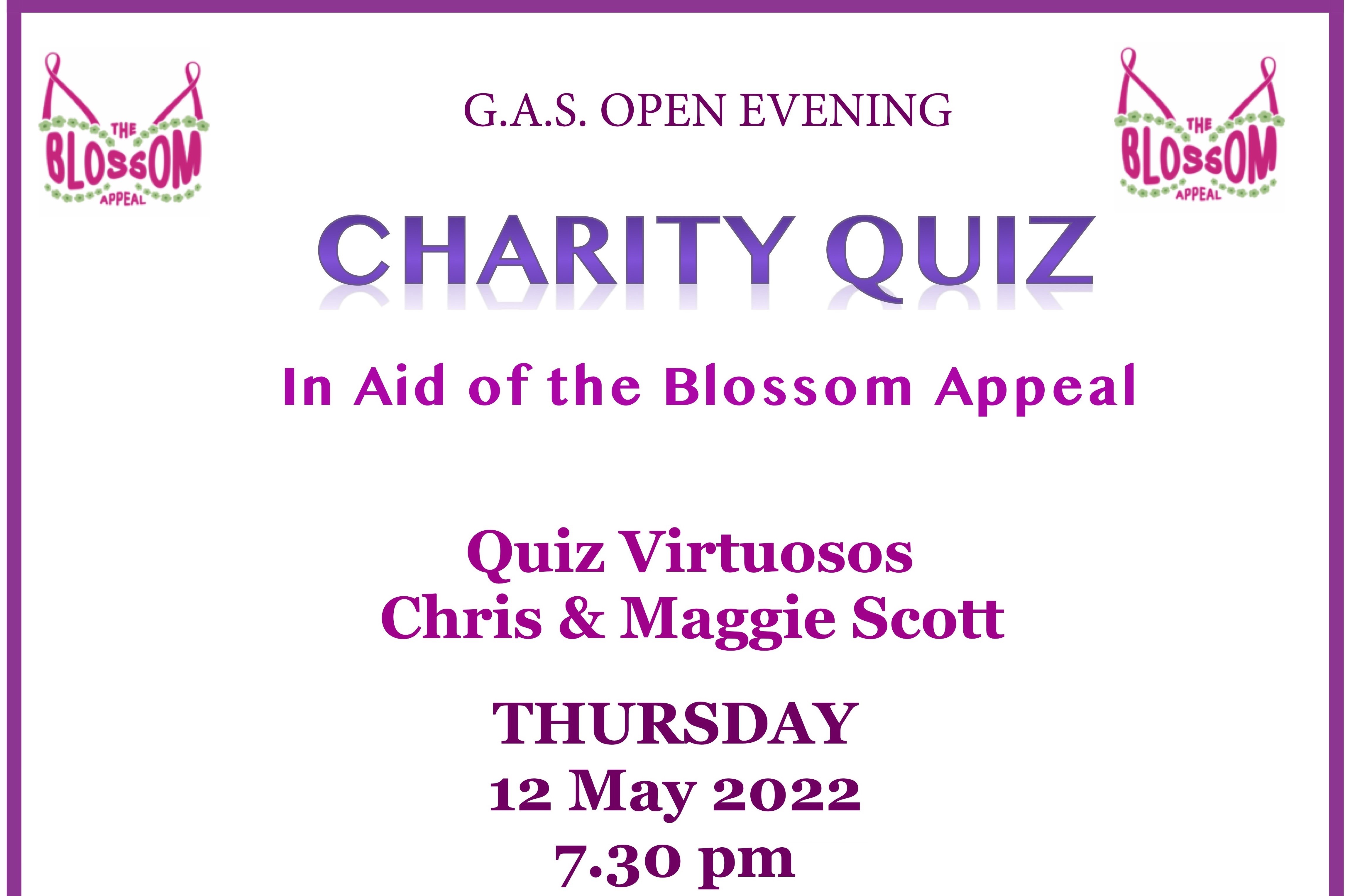 GAS Open Charity Quiz