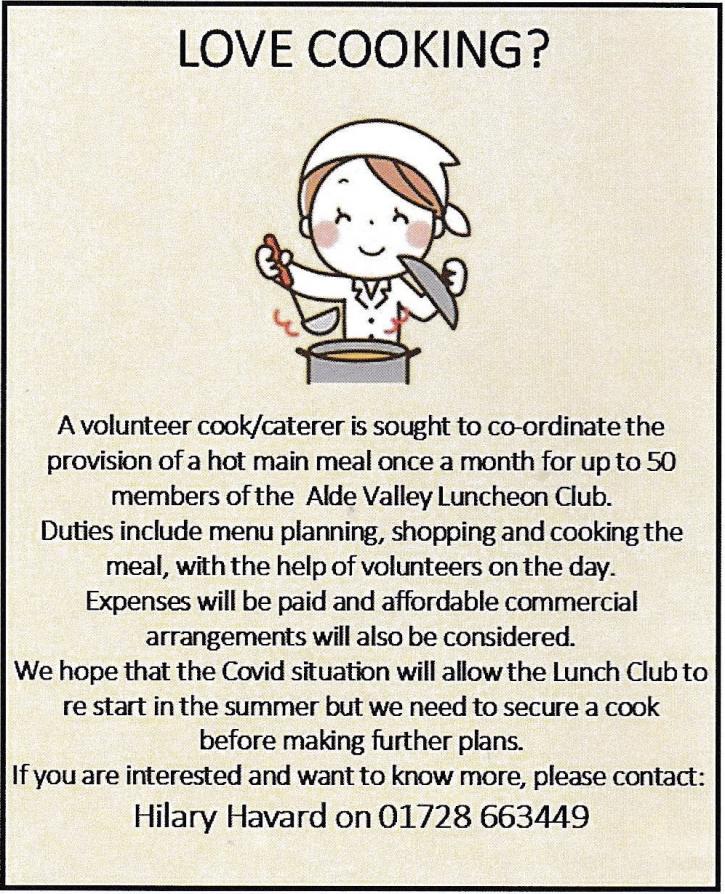 AV Lunch Club cook ad