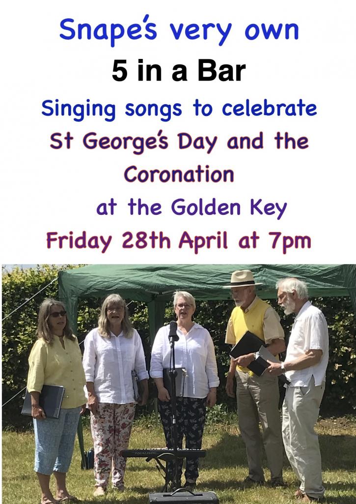 230428 5 in a Bar Golden Key poster 2023