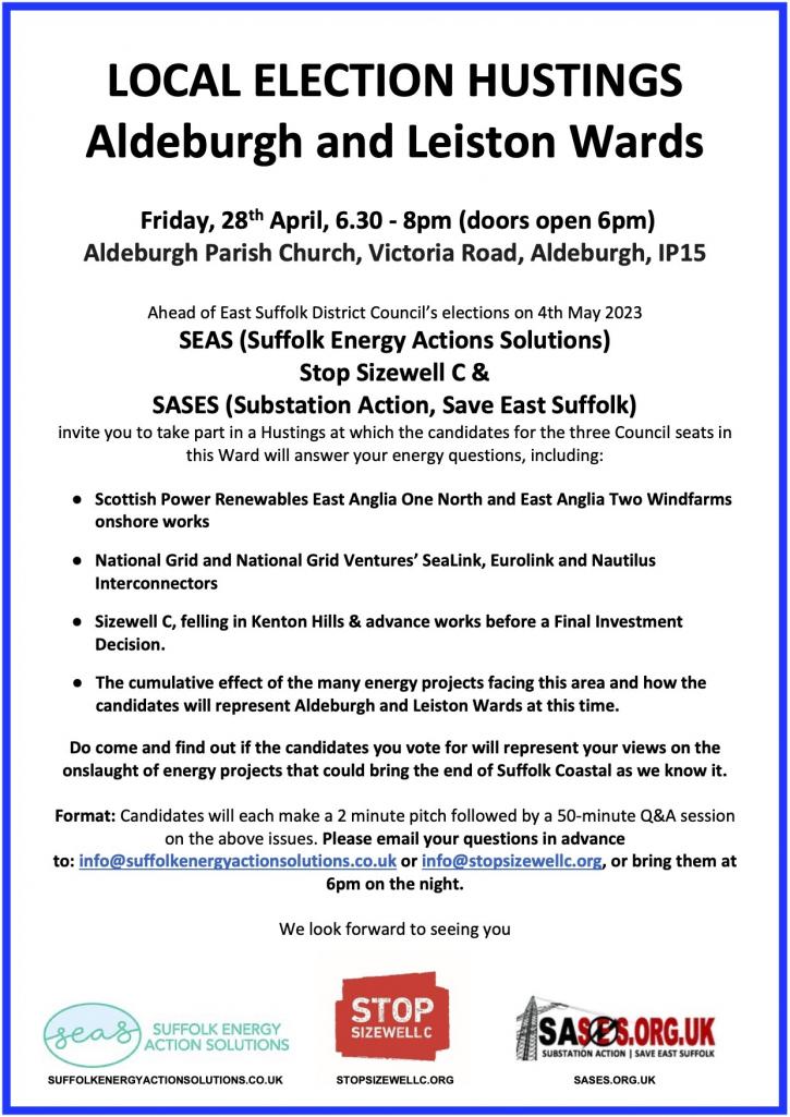 Invite Local Election Hustings 28 May 2023 p1