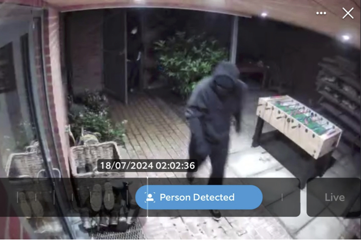 Stolen Ring security-camera