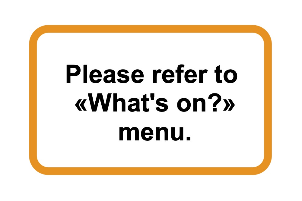 << See the menu, left