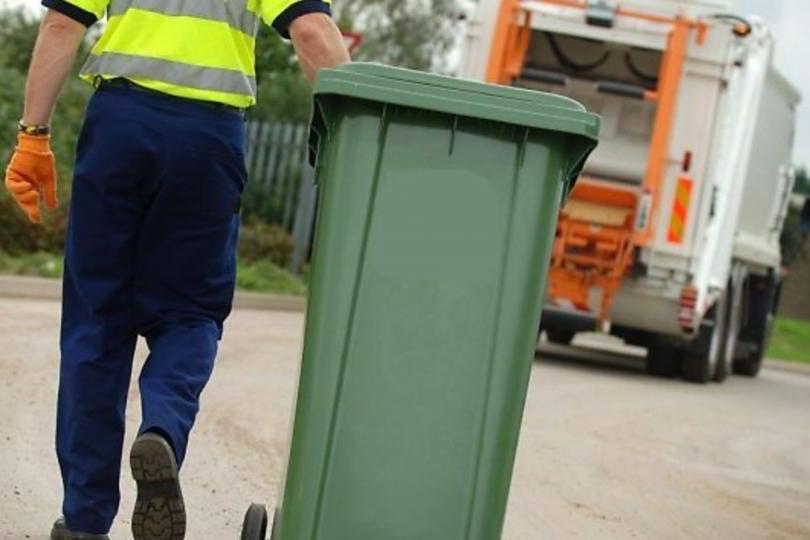 Waste bins to be collected three-weekly