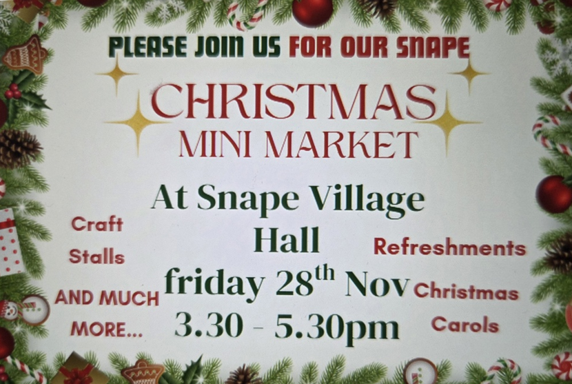 School PSA Mini-Market & Carols