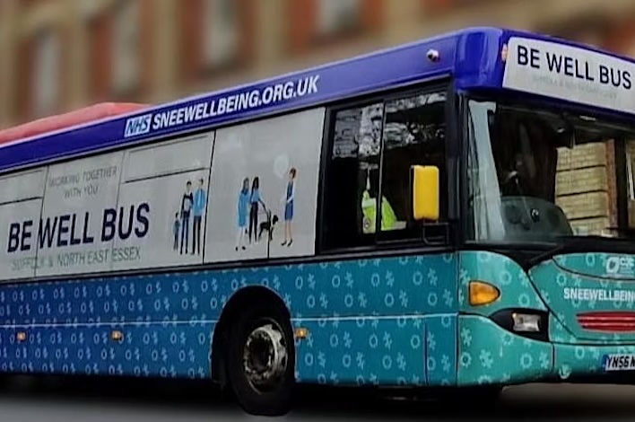 NHS 'Be Well Bus' one-stop shop