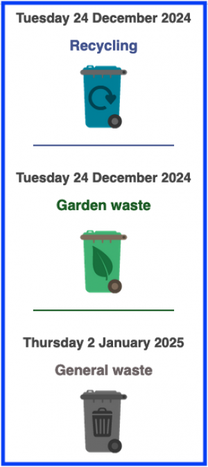 241224 250102 bin collections