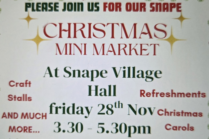 251128 Snape School PSA Xmas Mini Mkt 17505