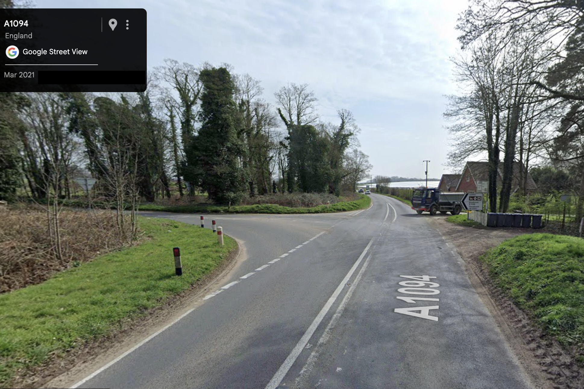 Overnight road works at Leiston turn-off