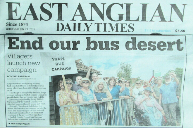 Snape Bus Campaign