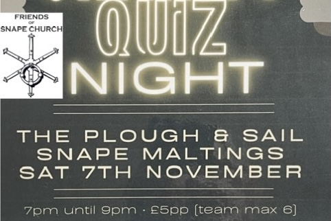 Sat 7th Nov: FoSC Charity Quiz Night