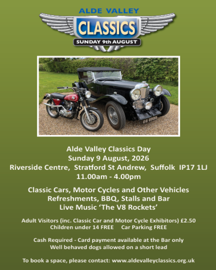 260809 Alde Valley Classics Day ad