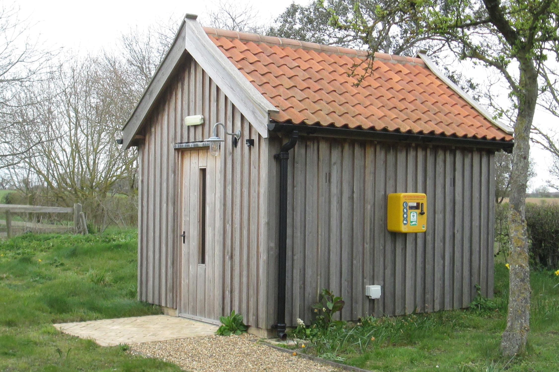 a 2nd Village Defibrillator