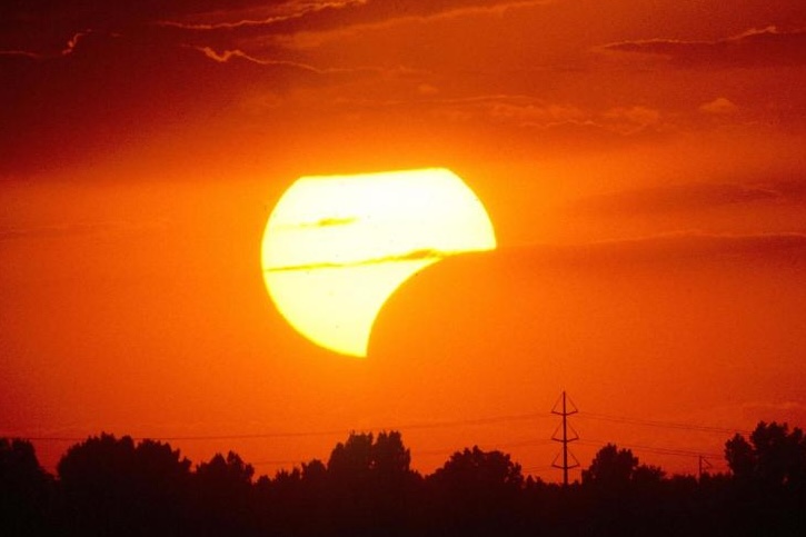 Solar eclipse, Wednesday 12th August