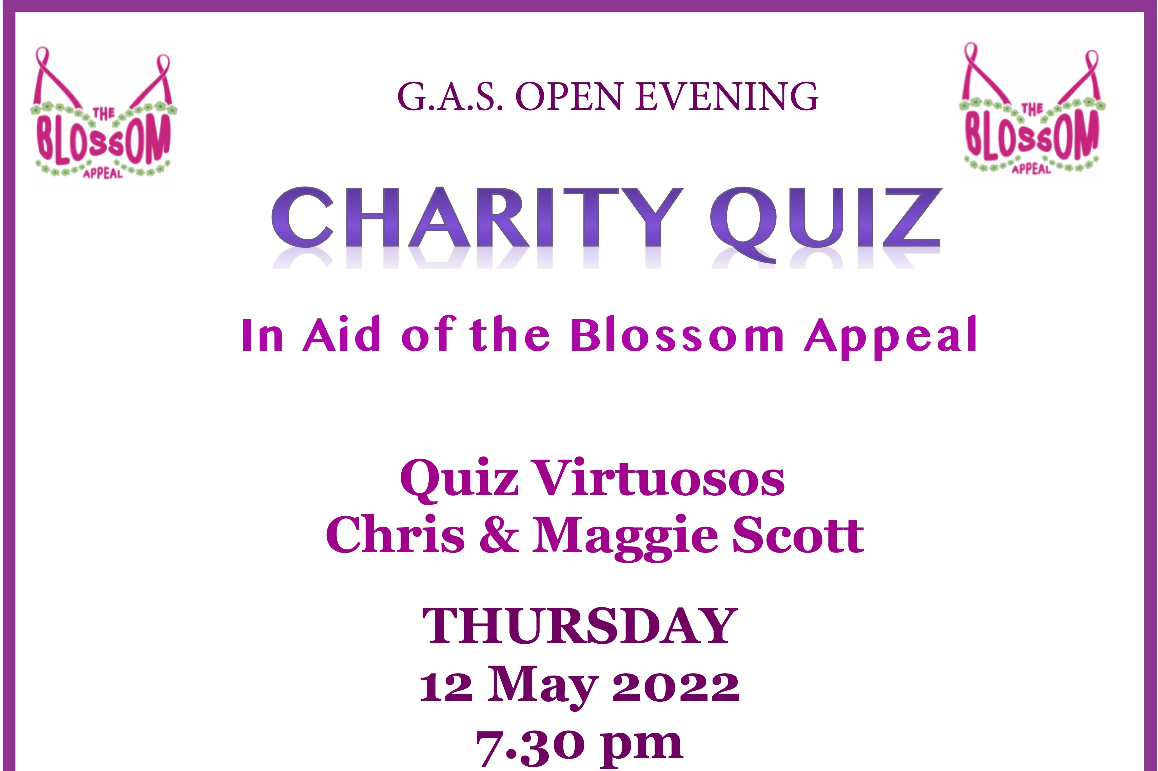 GAS Open Charity Quiz
