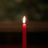 red candle square