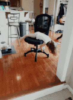 girl spinning